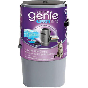 Litter Genie Plus Cat Litter Disposal System Silver - Pet Totality