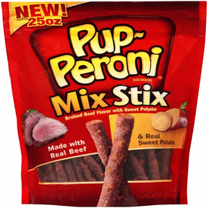 Pup-Peroni Stix Dog Treat Beef Sweet Potato Mix Stix 25Oz - Pet Totality