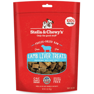 Stella & Chewy'S Dog Freeze-Dried Treat Lamb Liver 3Oz - Pet Totality