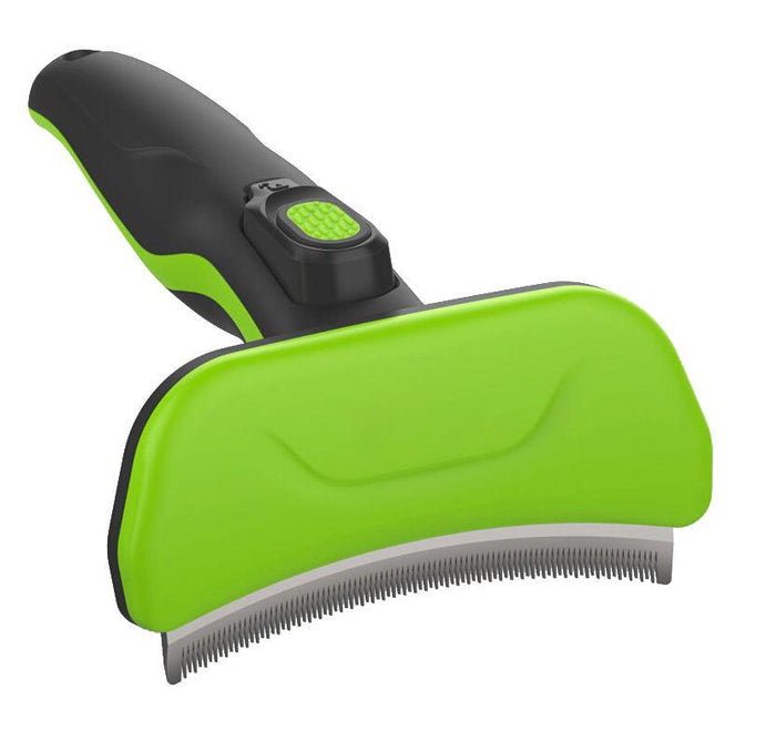 Pet Life  'Fur-Guard' Easy Self-Cleaning Grooming Deshedder Pet Comb