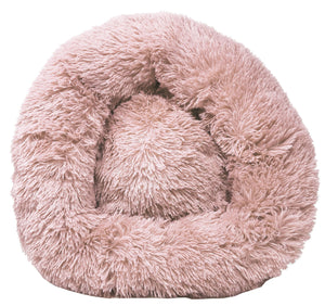 Pet Life  'Nestler' High-Grade Plush and Soft Rounded Dog Bed - Pet Totality