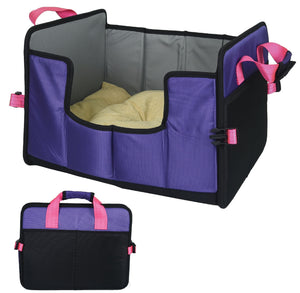 Pet Life  'Travel-Nest' Folding Travel Cat and Dog Bed - Pet Totality