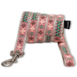 Touchdog 'Carpentry Patterned' Tough Stitched Embroidered Collar and Leash - Pet Totality