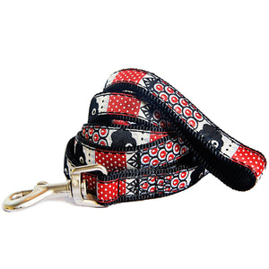 Touchdog 'Owl-Eyed' Tough Stitched Embroidered Collar and Leash - Pet Totality