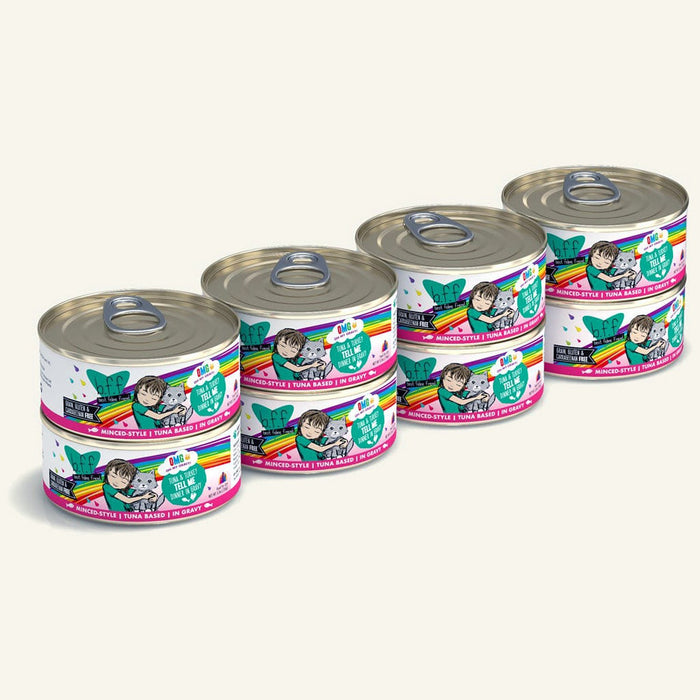 BFF  Cat Omg Tell Me Tuna 2.8 oz. (Case of 12)