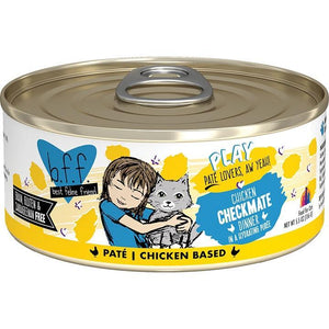 BFF  Cat Play Checkmate Chicken 5.5 oz. (Case of 8) - Pet Totality