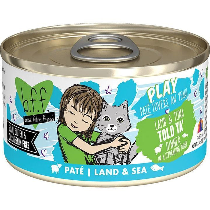 BFF  Cat Play Told Ya Lamb 2.8 oz. (Case of 12)