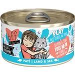 BFF  Cat Play Tuck Me In Salmon 2.8 oz. (Case of 12) - Pet Totality