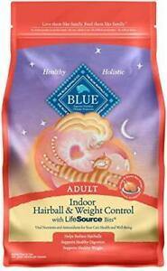 Blue Buffalo Cat Healthy Living Weight Control  Indoor Hairball Chicken 3 Lbs - Pet Totality