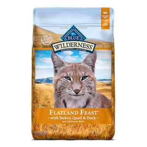 Blue Buffalo Cat Wilderness  Gf Flatland 4 Lbs - Pet Totality