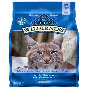 Blue Buffalo Cat  Wilderness  Grain-Free  Indoor  11 Lbs. - Pet Totality