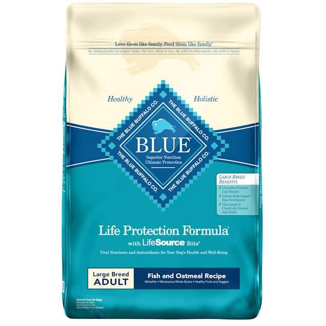 Blue Buffalo Dog Healthy Living Large Breed Fish Oat 30 Lbs