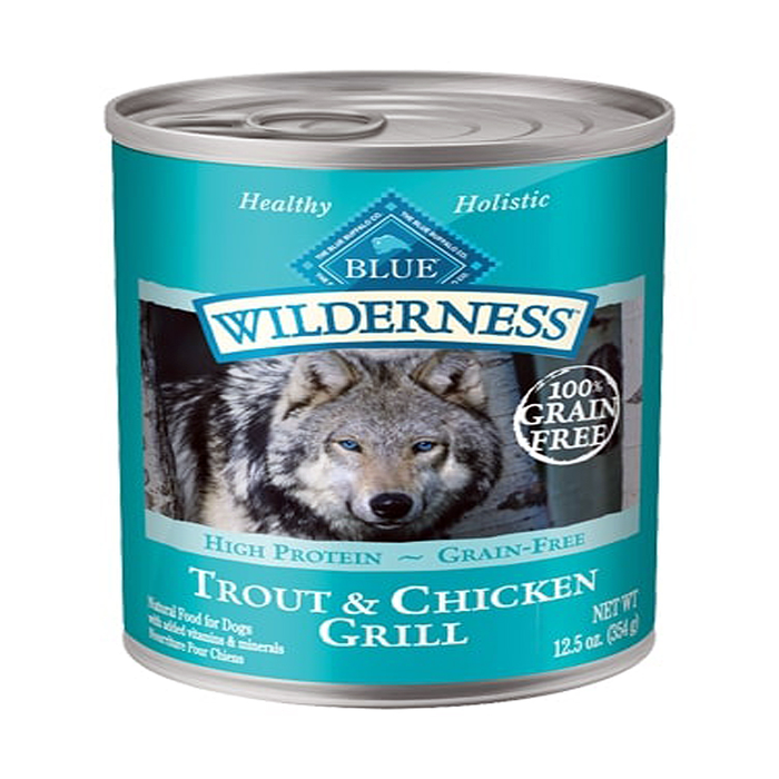 Blue Buffalo Dog Wilderness  Gf Flatland 12.5 Oz.(Case Of 12)