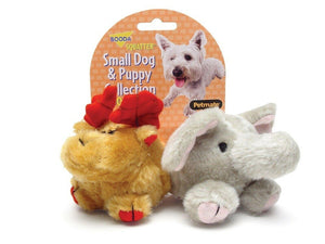 Booda Squatter Moose/Elephant 2Pk - Pet Totality