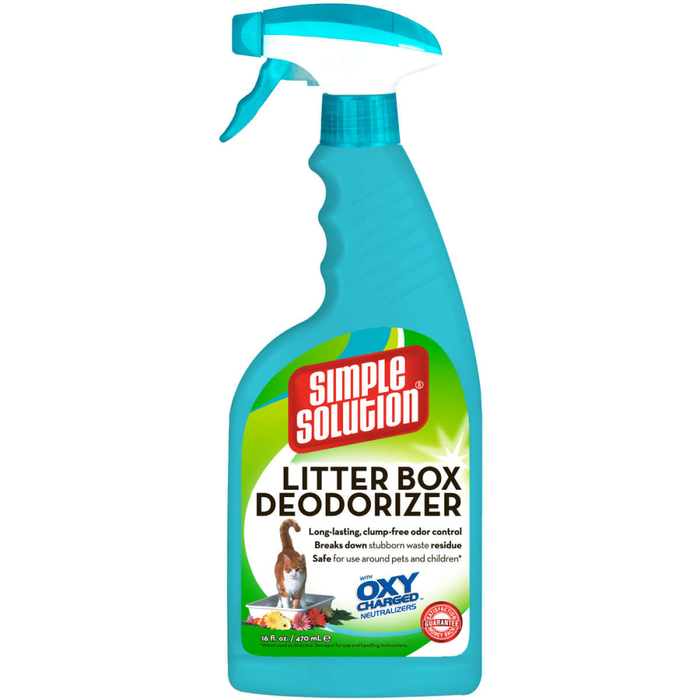 Bramton Simple Solution Cat Litter Box Deodorizer 16Oz