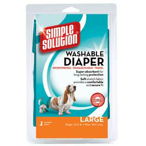 Bramton Simple Solution Washable Diaper Size Large - Pet Totality