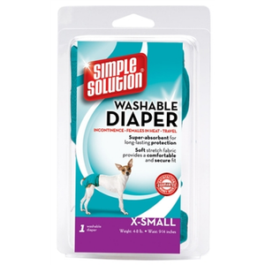 Bramton Simple Solution Washable Diaper Size X-Small - Pet Totality