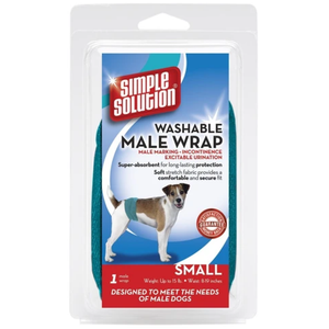 Bramton Simple Solution Washable Male Wrap Size Small - Pet Totality