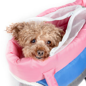 Bubble-Poly Tri-Colored insulated Pet Carrier - Pet Totality