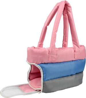Bubble-Poly Tri-Colored insulated Pet Carrier - Pet Totality