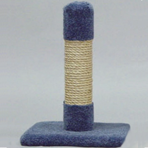 Classy Kitty Sisal Decorator Cat Post 20In - Pet Totality