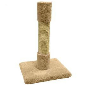 Classy Kitty Sisal Decorator Cat Post 26In - Pet Totality