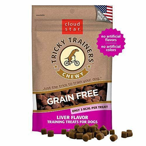 Cloudstar Dog Tricky Trainer Grain Free Chewy Liver 5Oz