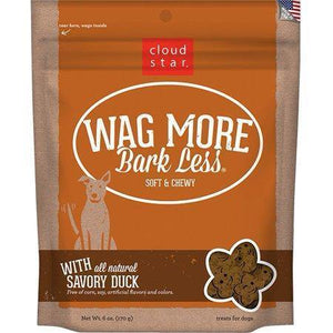 Cloudstar Wagmore Dog Grain Free Soft & Chewy Peanut Butter & Apple 5Oz - Pet Totality