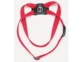 Coastal Comfort Wrap Adjustable Nylon Harnesss Red 3/4X20-30In