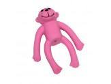 Coastal Li'L Pals Latex Toy Monkey Pink 4In