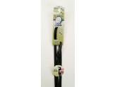 Coastal Li'L Pals Nylon Lead With E-Z Snap Black 5/16X6Ft