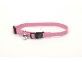 Coastal New Earth Soy Adjustable Breakaway Cat Collar Rose 3/8X8-12In