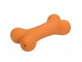Coastal Rascals Latex Toy Bone Orange 5.5In