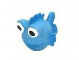 Coastal Rascals Latex Toy Goldfish Blue Lagoon 3.5In - Pet Totality