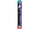 Coastal Safe Cat Adjustable Snag-Proof Nylon Breakaway Collar Black 3/8X8-12In