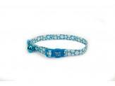 Coastal Safe Cat Fashion Adjustable Breakaway Collar Daisy Blue 3/8X8-12In