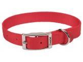 Coastal Single-Ply Nylon Collar Red 3/4X18In