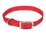 Coastal Single-Ply Nylon Collar Red 5/8X16In