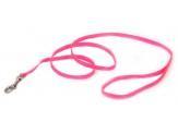 Coastal Single-Ply Nylon Leash Neon Pink 3/8X4Ft - Pet Totality