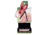 Coastal Small Animal Lead & Harness Rabbit Black
