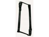 Coastal Standard Adjustable Nylon Harness Black 3/4X18Ft-30In