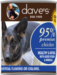 Daves Premium Chicken 95% Meat  Case Of 12 - Pet Totality