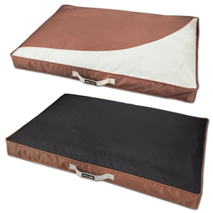 Dog Helios 'Immortal-Trek' Waterproof Rectangular Travel Dog Bed - Pet Totality