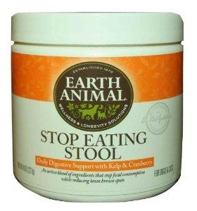 Earth Animal Stop Eating Stool 8oz.