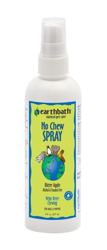 Earthbath Dog No Chew Bitter Apple Spray 8 Oz.