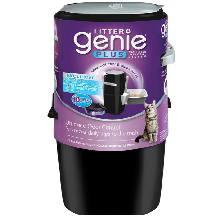 Energizer Litter Genie Plus Pail Black
