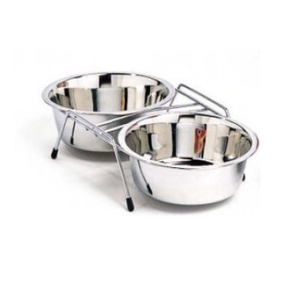 Ethical Diner Time Stainless Double Diner 1Qt - Pet Totality