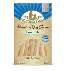 Ethical Fieldcrest Farms Cow Tails 6Pk - Pet Totality