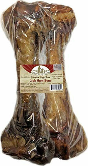 Ethical Fieldcrest Farms Ham Bone 2Pk 10Pc Box - Pet Totality