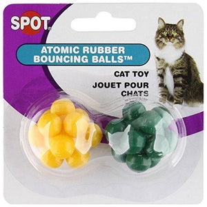 Ethical Pet Atomic Rubber Balls (2Pack) - Pet Totality